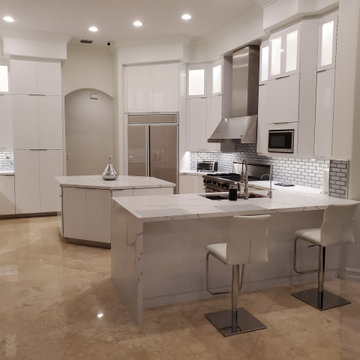 Modern Kitchen Remodel Done With Cabinet Refacing