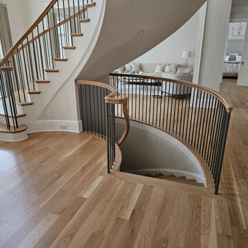 Project #116 | Elegant Curved Staircase