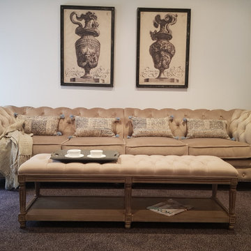 Large sofa still the show