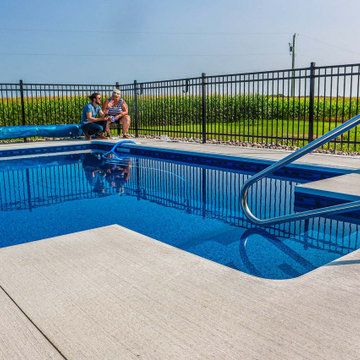 Inground Pool construction Saint Isidore