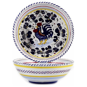 ORVIETO BLUE ROOSTER: Soup Pasta Coupe Bowl