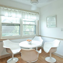 Buffet table for kitchen nook