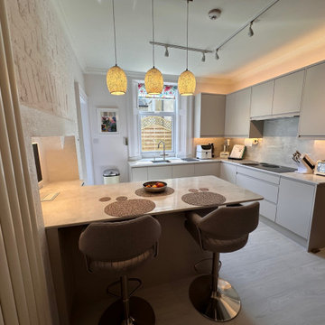 Contemporary Neutral Kitchen in Lanark