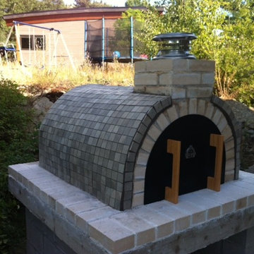 The Reimer Family Wood Fired Brick Pizza Oven in BC, Canada