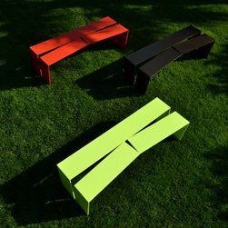 blankblank: Divide Bench by Mark Goetz - Indoor Benches