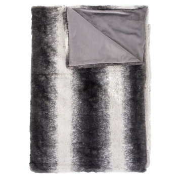 Luxe Home Decor Classic Faux Fur Throw, 1-Piece, 50"x60"