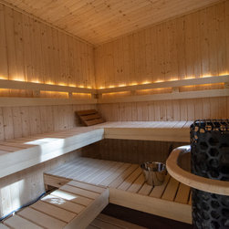 Backyard Oasis with an Outdoor Sauna - Saunas