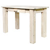 Montana Woodworks Homestead Transitional Wood Writing Desk in Natural