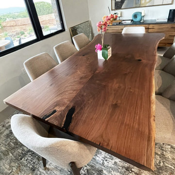 Walnut Book Matched Table #401