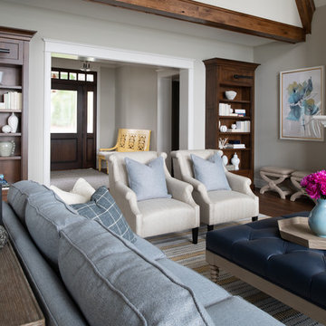 Living Room | East Coast Shingle Style Home