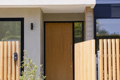 This is an example of a modern entryway in Geelong.