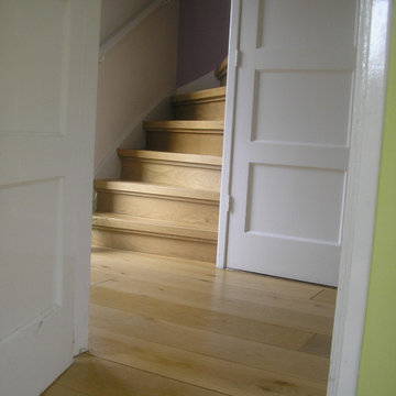 Solid oak staircase renovation