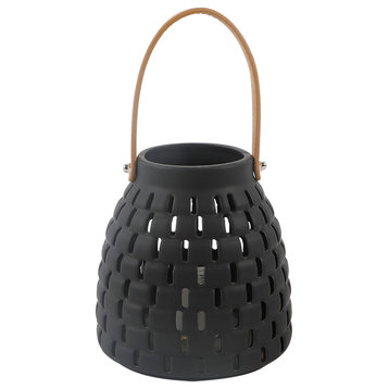 6In Led Honeycomb Ceramic Lantern