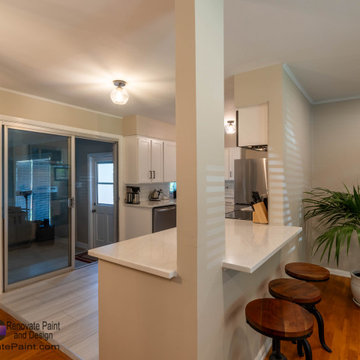 Big Impression for Smallish Kitchen