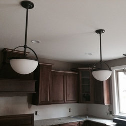 Hidden Lakes Custom Home - Pendant Lighting