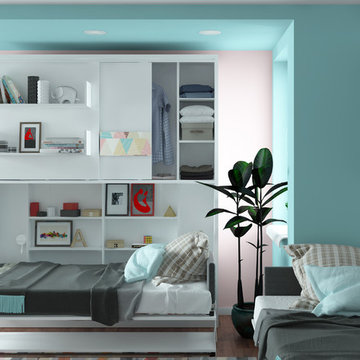 Parete Letto - Twin Wall Bed System