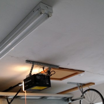 Garage Lighting Upgrade and bringing up to code (Aesthetically)