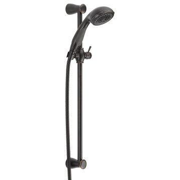 Delta Premium 3-Setting Slide Bar Hand Shower, Venetian Bronze, 57014-RB