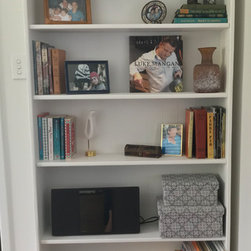 North Brisbane Home - Display And Wall Shelves 
