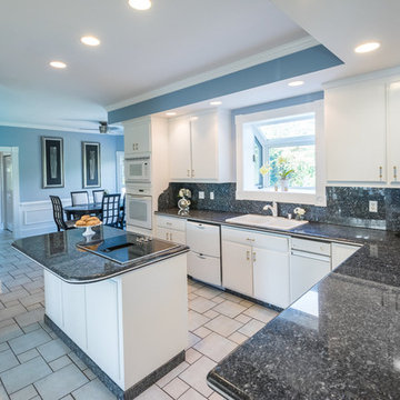 Blue Pearl Granite Kitchen