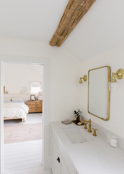 Country Bathroom by Folkway Design & Wares Co.