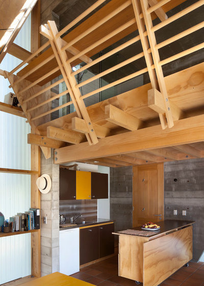 Eclectic Kitchen by Mitchell Stout Dodd Architects