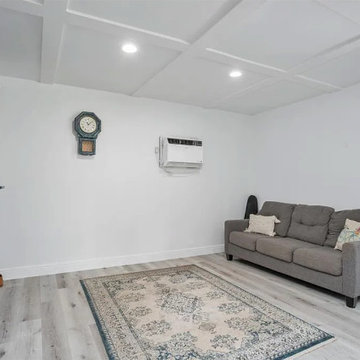 Ugly Garage/Playroom turns into a cozy In-Law