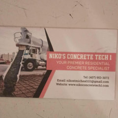 Niko's Concrete Tech 1 LLC