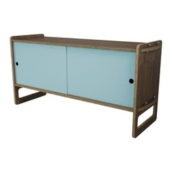 Housefish Medium Key Module - Walnut - Accent Chests And Cabinets