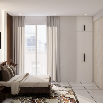 Luxury Master Bedroom View with Window