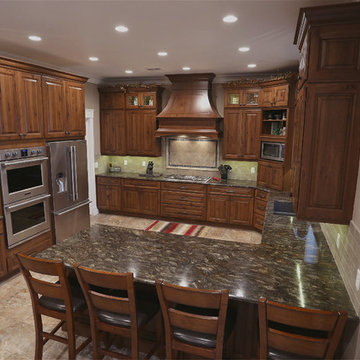 Refined Warm Rustic Kitchen Renovation