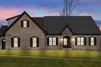 Inspiration for a transitional exterior home remodel in Other