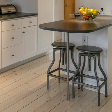 Post & Beam White Shaker Kitchen