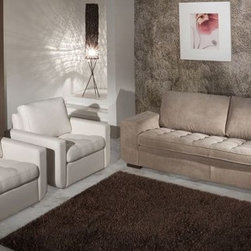 4008 MH Modern tufted Sofa and Love seat - Sofas