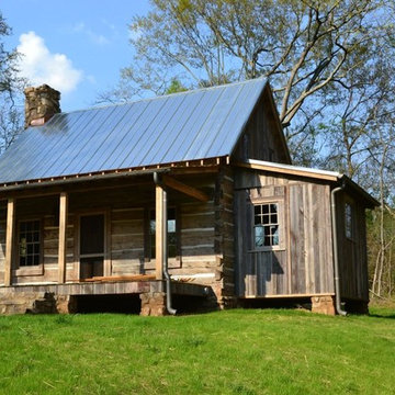 Kingston GA Log Cabin - Unique Geothermal Project