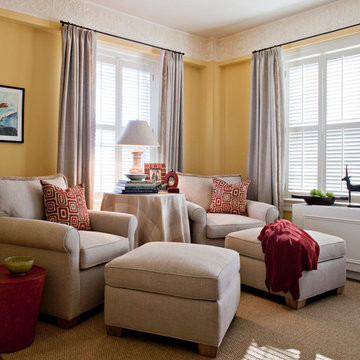 Transitional Family Room