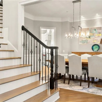 Clean Lines, Classic Hues: A White Kitchen Delight