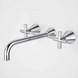Caroma Coolibah Classic Cross Bath Tap Set - Bathroom Sink Taps