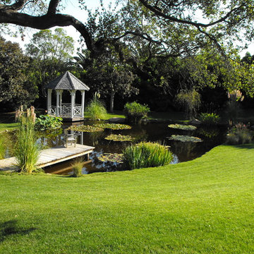 Ponds and waterfalls