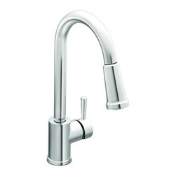 Moen Level Classic One Handle High Arc Pulldown Spray Kitchen Faucet - Kitchen Faucets