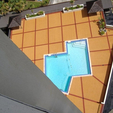 No Fault Safety Surface for residential pool decking