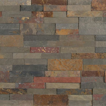 Gold Rush Veneer Peel And Stick Wall Tile, 40 Sft