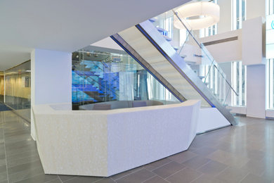 Inspiration for a contemporary entryway remodel in Other