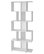 Manhattan Comfort Charming Petrolina Z, Shelf With 5 Shelves, White