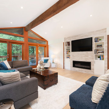 Westcoast Transitional Renovation & Addition