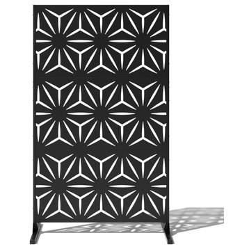 Decorative Screen Set With Stand, Star