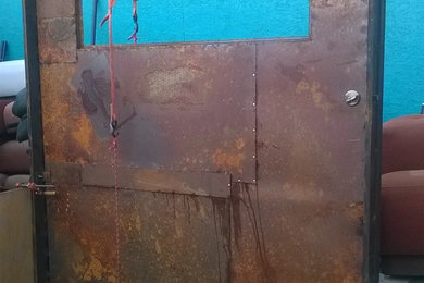 Industrial Metal Door