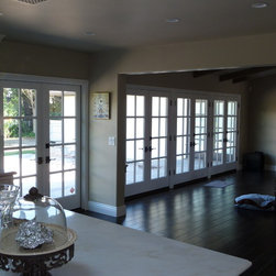 Custom Mouldings Sash & Doors Inc - Custom wood Bi-folding units - Windows And Doors