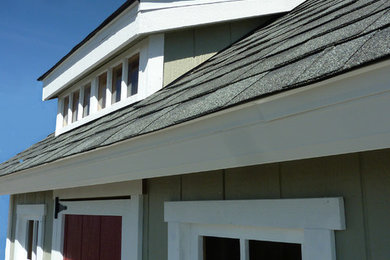 Example of a shed design in Calgary