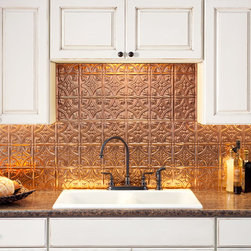Fasade Traditional 1 in Polished Copper - Home Decor